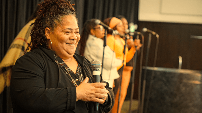 Praise Team at Victory Bible Church in Pasadena, CA